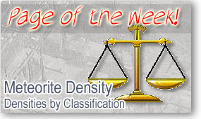 Meteorite Densities