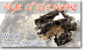 Wabar Meteorite Impactite (Melt Glass)